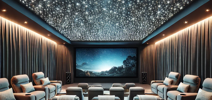 Тренды 2025 года натяжные потолки с эффектом «хамелеон»