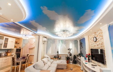 Натяжные потолки с фотопечатью