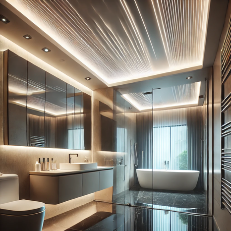 Устойчивость к влаге натяжные потолки для ванных и кухонь